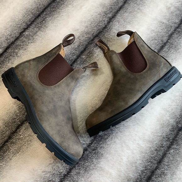 Blundstone Shoes - { Blundstone } 585 Rustic Brown Boots